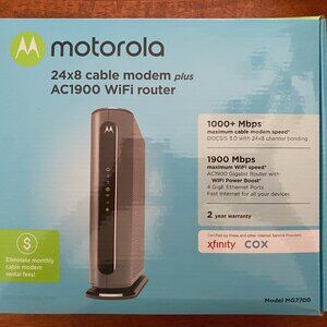 Motorola MG7700 Modem Wifi Router Combo